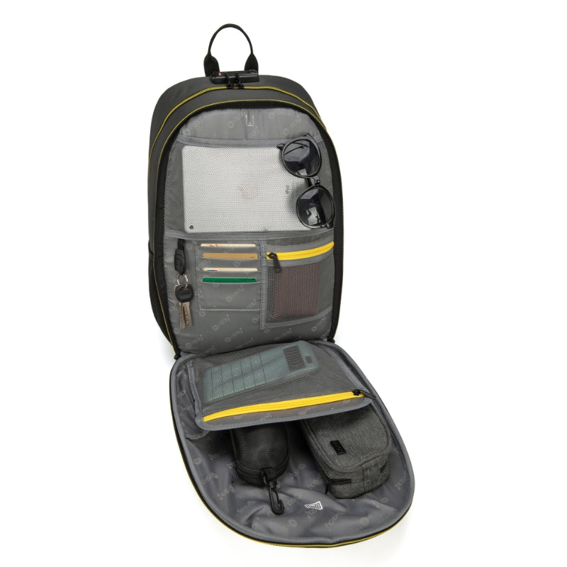 i-stay Laptop hard shell Backpack with USB & Anti Theft 15.6"
