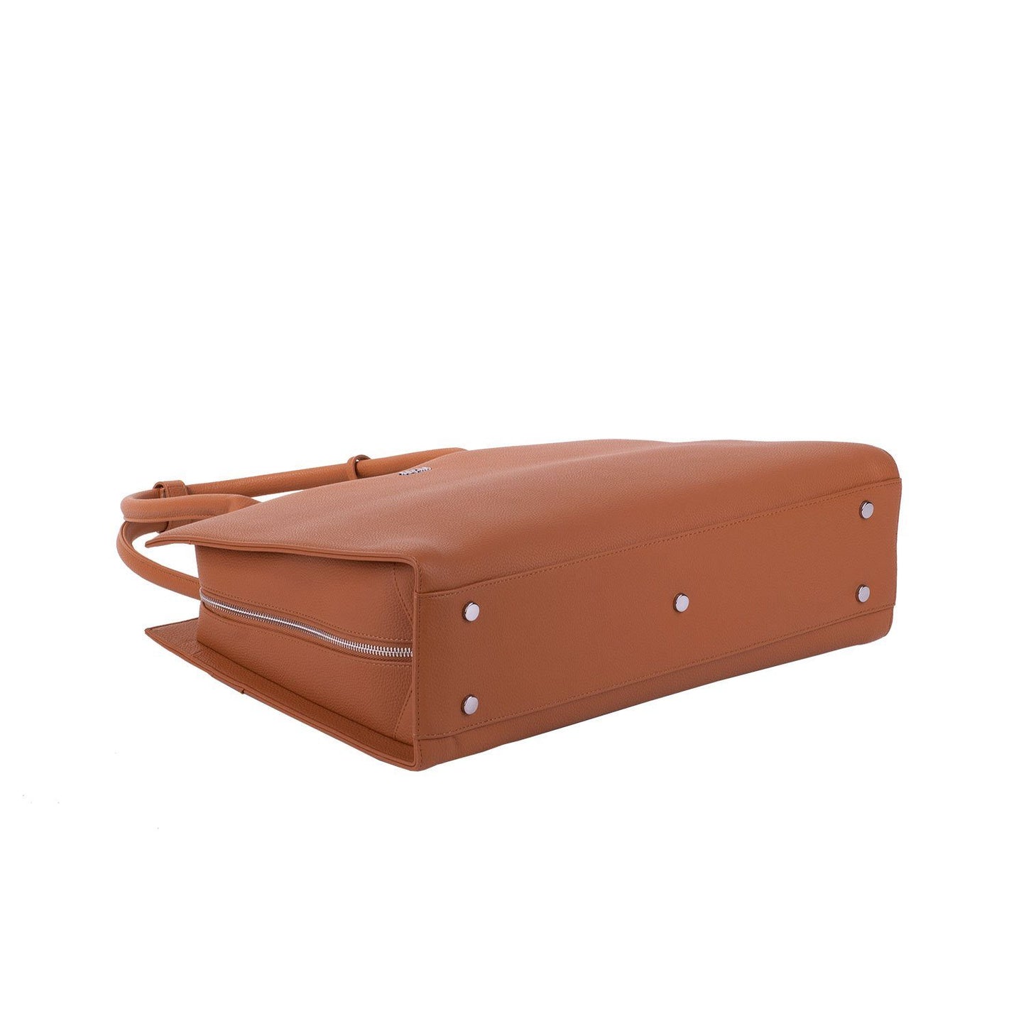 Straight Line Cognac 15.6″ Women's Laptop Tote - Laptopbags.co.uk