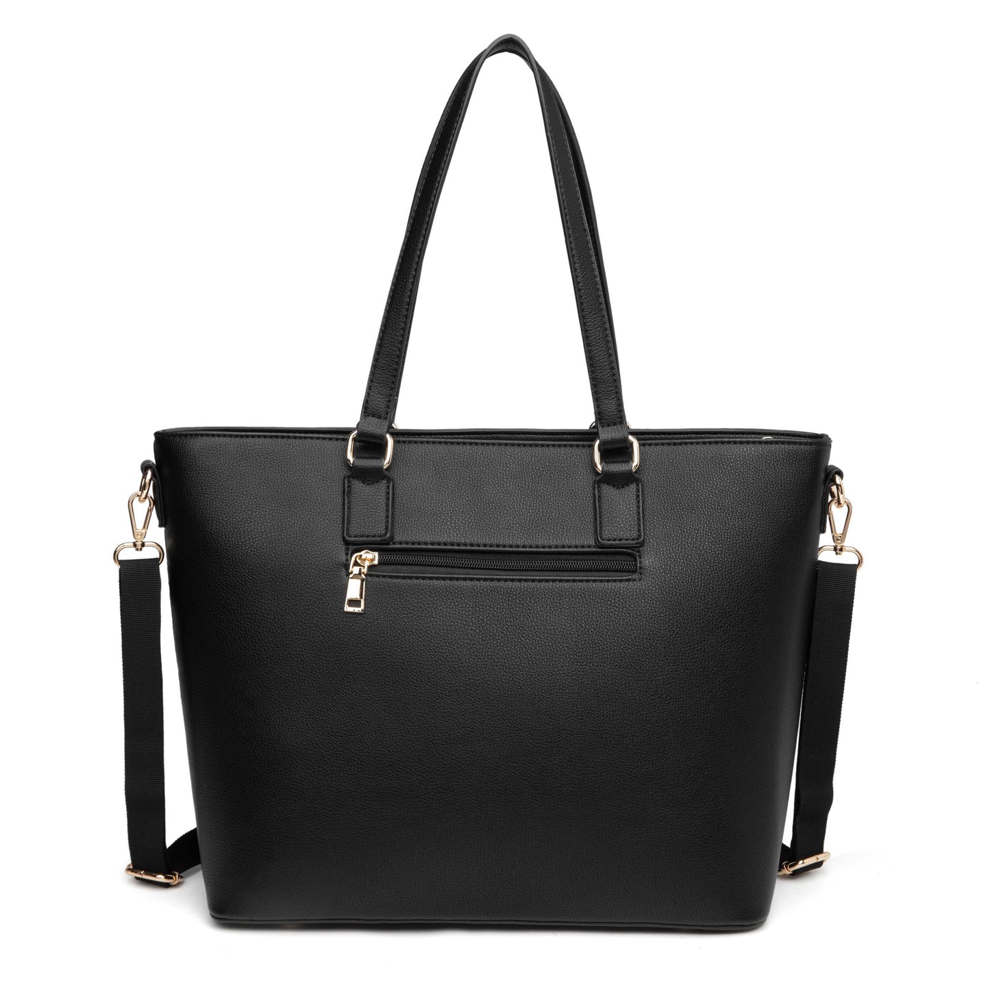 i-stay 13.3" Womens Laptop -Tablet Tote Bag with Accessory Bags - Black - Laptopbags.co.uk
