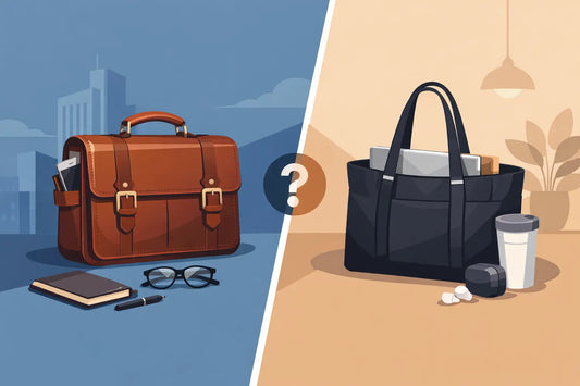 Leather Briefcase vs Laptop Tote: Which Fits?