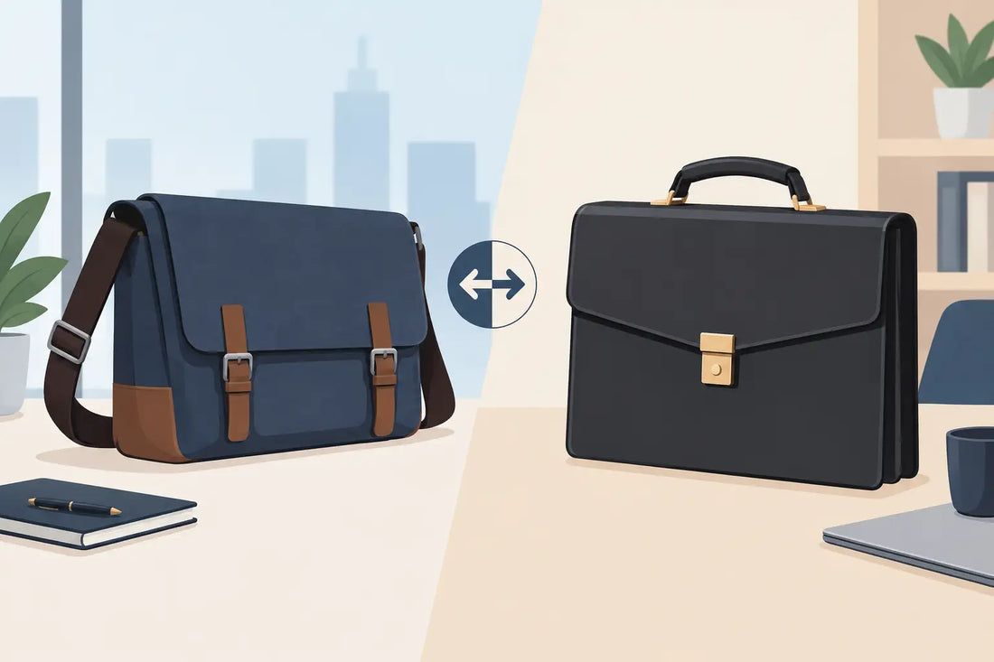 Messenger Bag or Briefcase: Which Works Best?