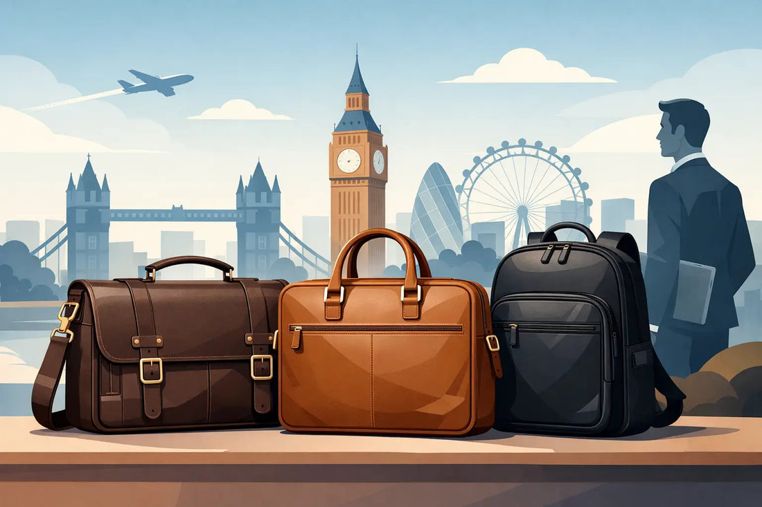 Best Leather Laptop Bags for Men UK