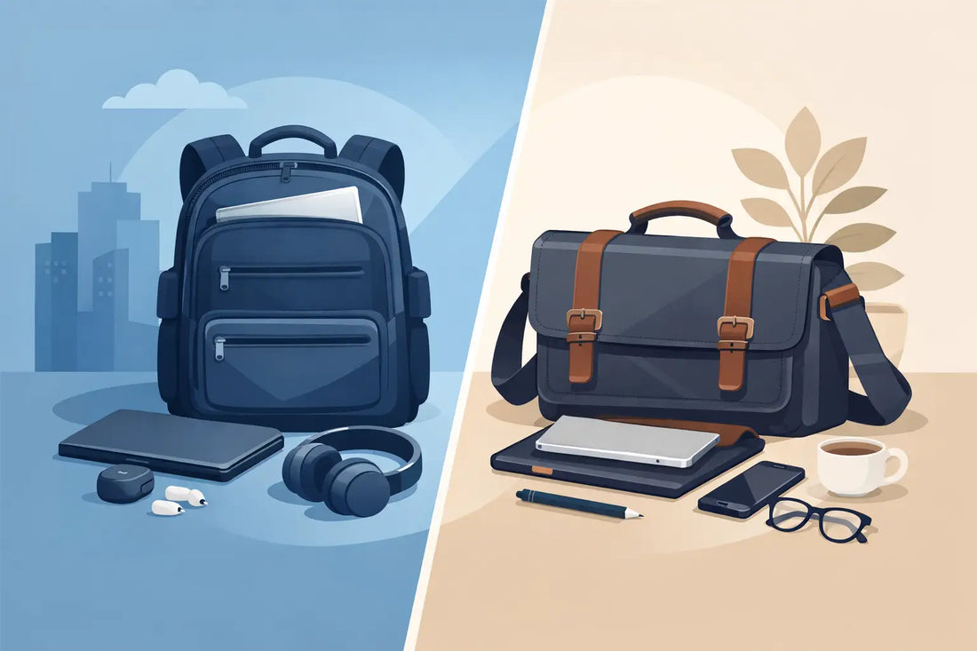 Laptop Backpack vs Messenger Bag