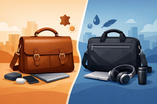 Leather Laptop Bag vs Nylon: Which Works Best?