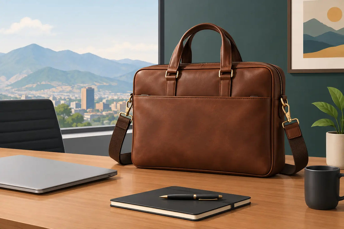 Colombian Leather Laptop Bag Review for Work