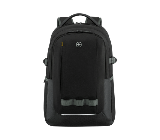 Wenger balack medium laptop backpack with Tablet Pocket 16 - Laptopbags.co.uk