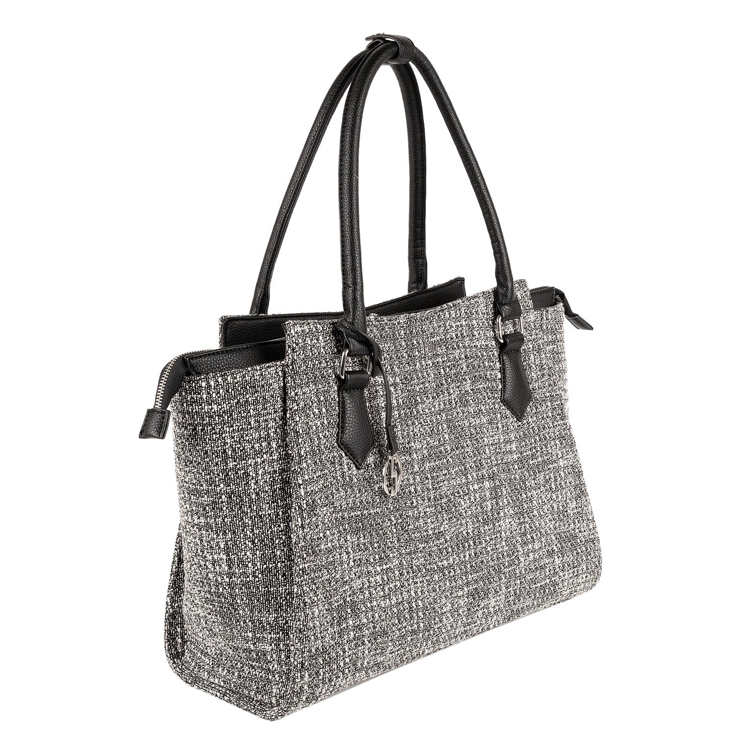 Caddy Tweed 15.6″ Womens Laptop Tote Bag - Laptopbags.co.uk