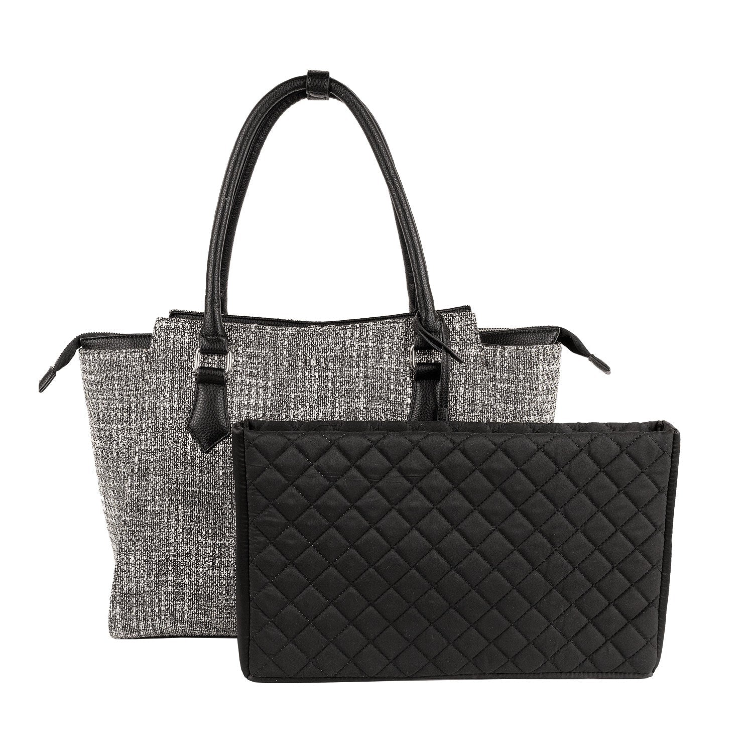 Caddy Tweed 15.6″ Womens Laptop Tote Bag - Laptopbags.co.uk