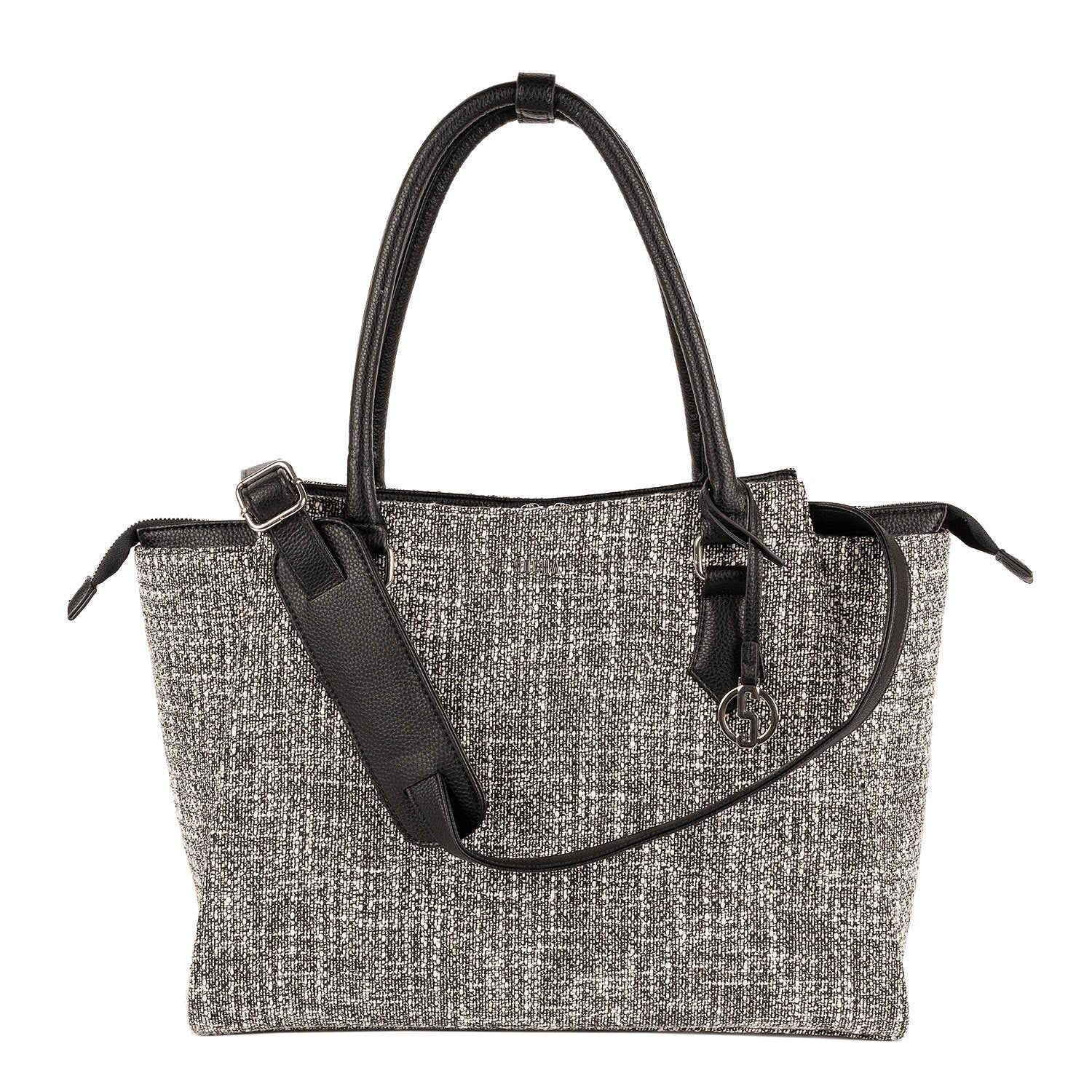 Caddy Tweed 15.6″ Womens Laptop Tote Bag - Laptopbags.co.uk