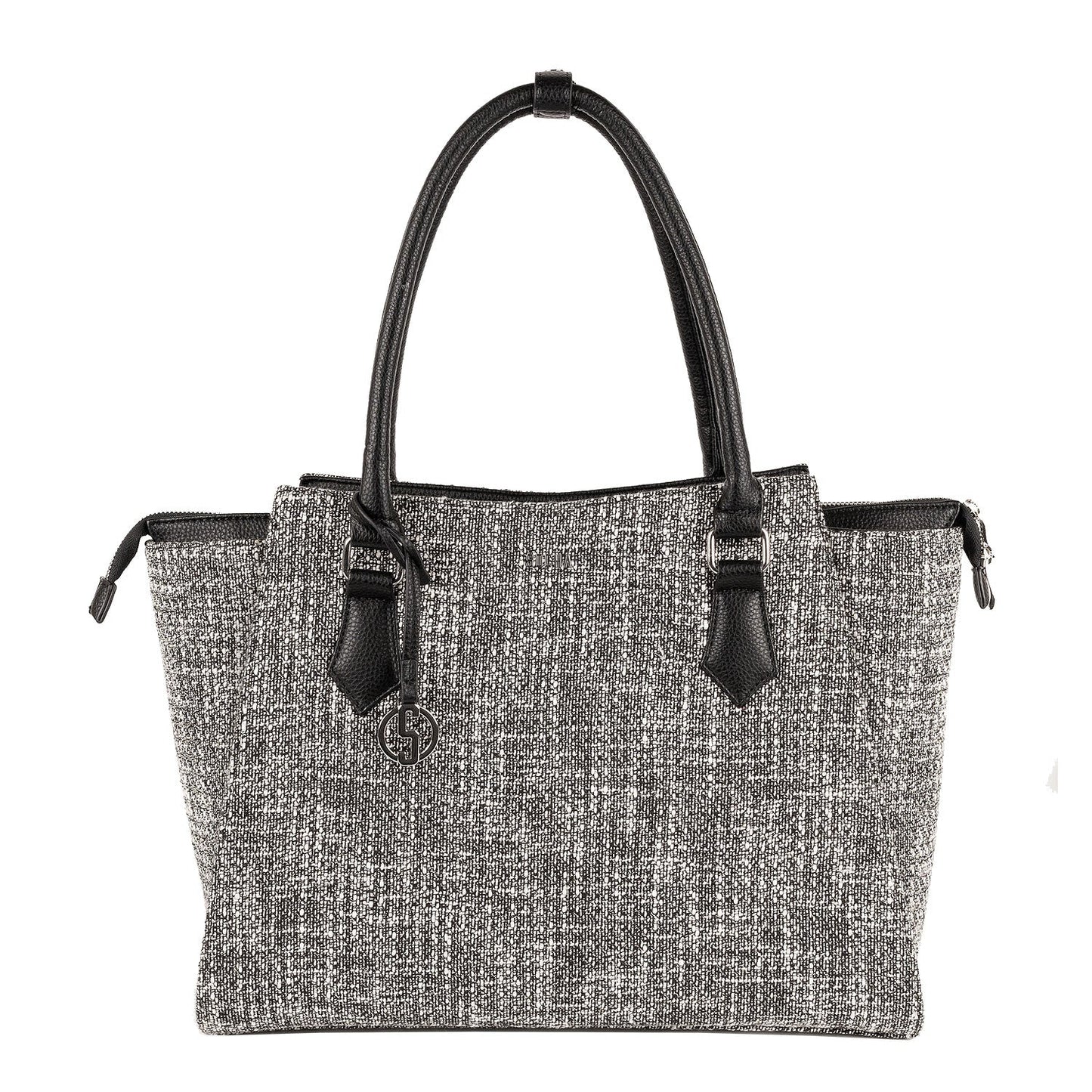 Caddy Tweed 15.6″ Womens Laptop Tote Bag - Laptopbags.co.uk