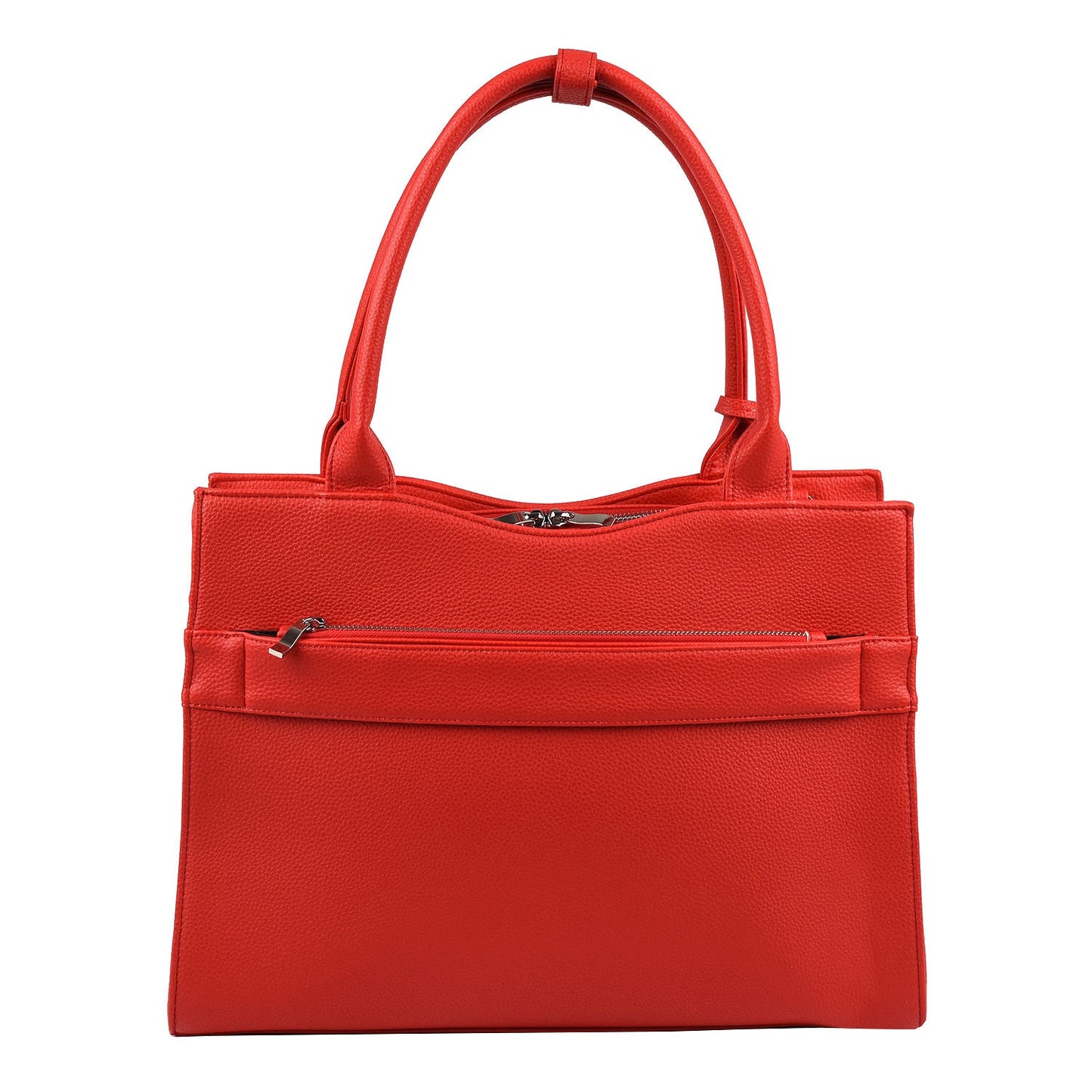 Hibiscus Red 15.6″ Slim Fit Womens Laptop Tote - Laptopbags.co.uk