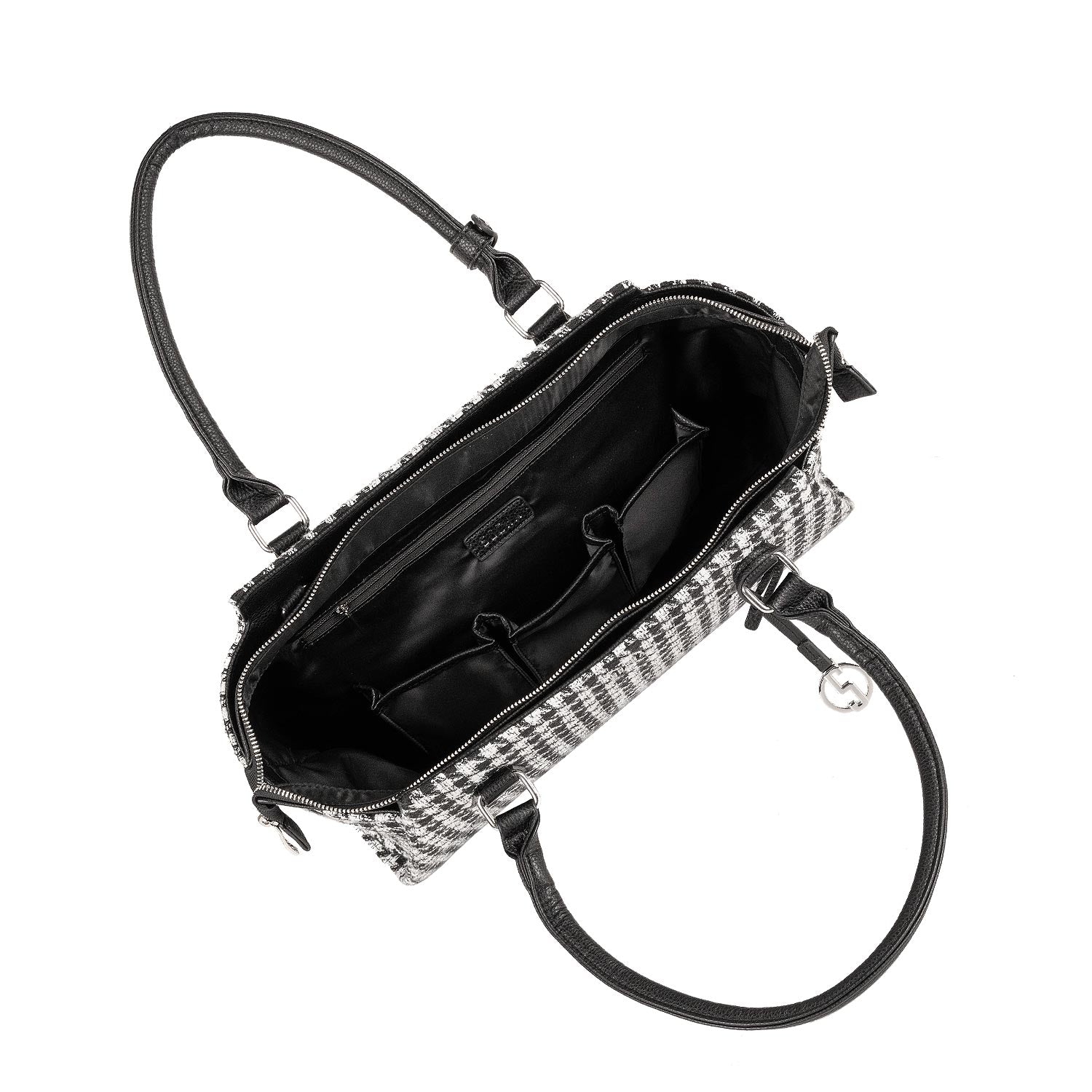 Houndstooth Check Womens Laptop Tote bag 15.6" - Laptopbags.co.ukHoundstooth Check Womens Laptop Tote bag 15.6"