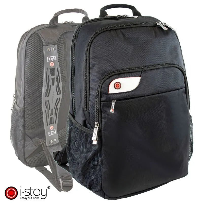 i - stay Laptop Backpack 15.6" - Black - Laptopbags.co.uk