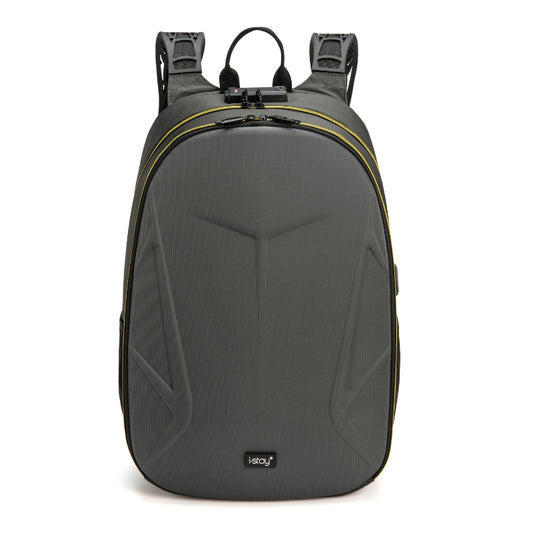 i-stay Laptop hard shell Backpack with USB & Anti Theft 15.6"