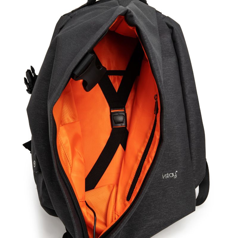 Laptop / Tablet Expandable USB Backpack 15.6" - Laptopbags.co.uk