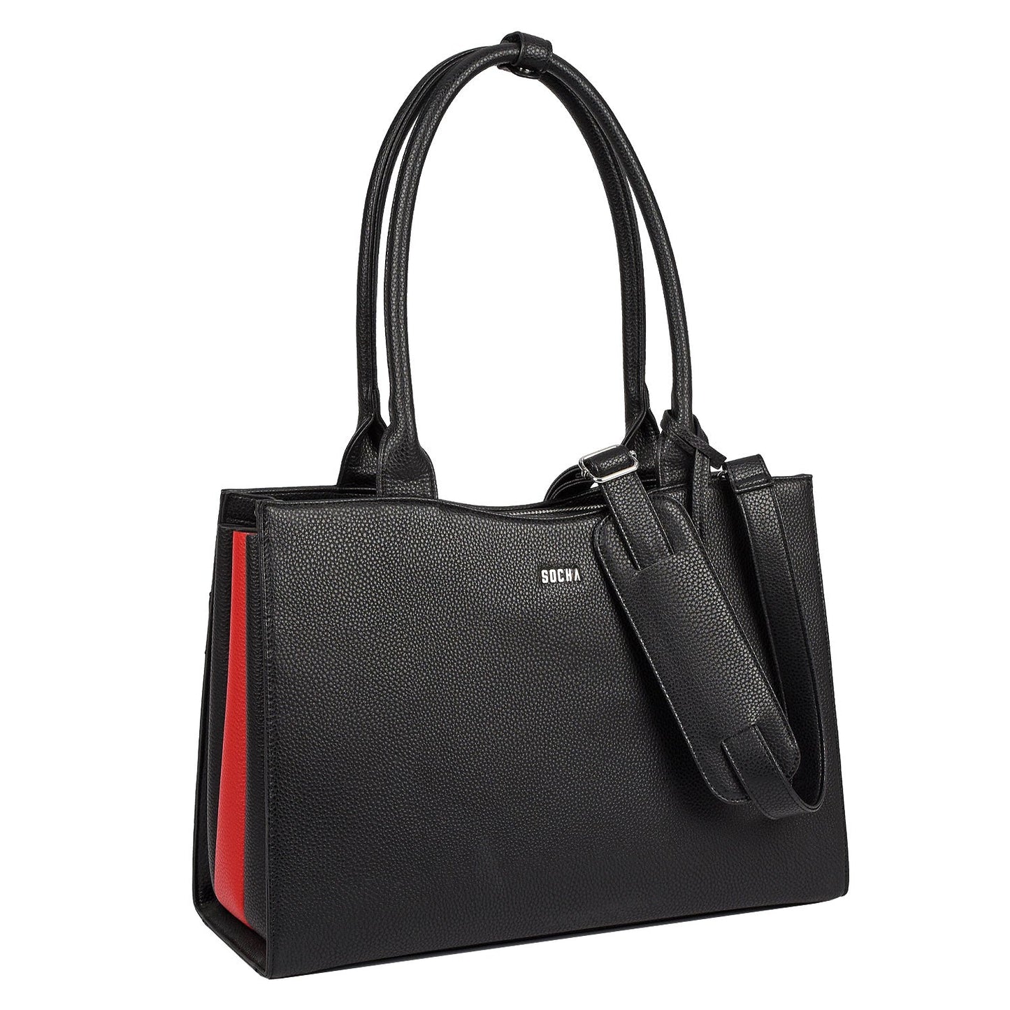 Wave Black Womens Laptop Tote 14" - Laptopbags.co.uk