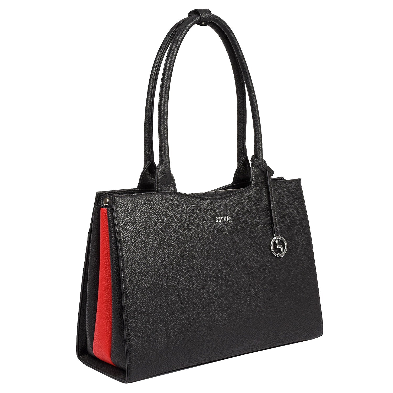 Wave Black Womens Laptop Tote 14" - Laptopbags.co.uk
