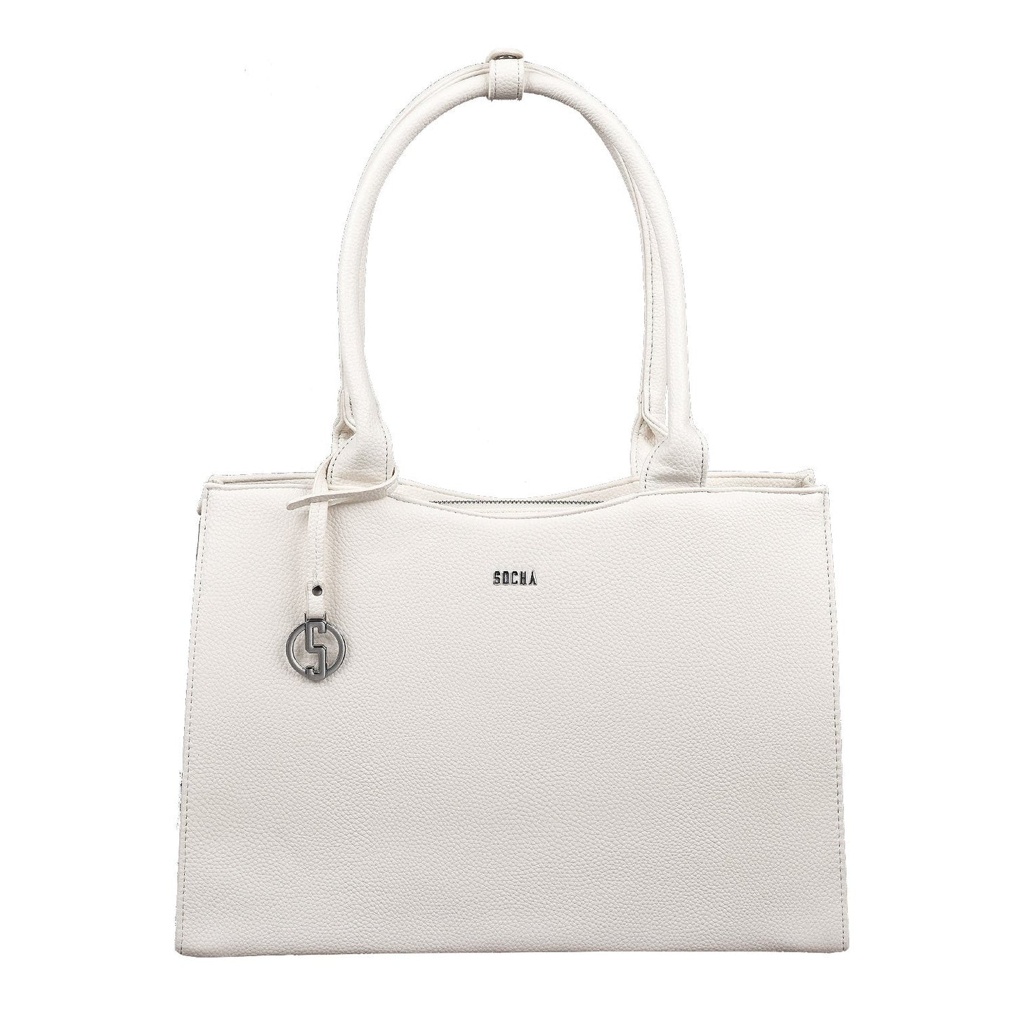 Wave White Womens Laptop Tote 14" - Laptopbags.co.uk