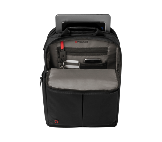 Wenger Reload 14'' Laptop Backpack and Swiss Designed Black - Laptopbags.co.uk