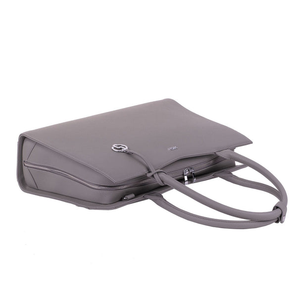 Straight Line Warm Grey 15.6″ Women's Laptop Tote - Laptopbags.co.uk