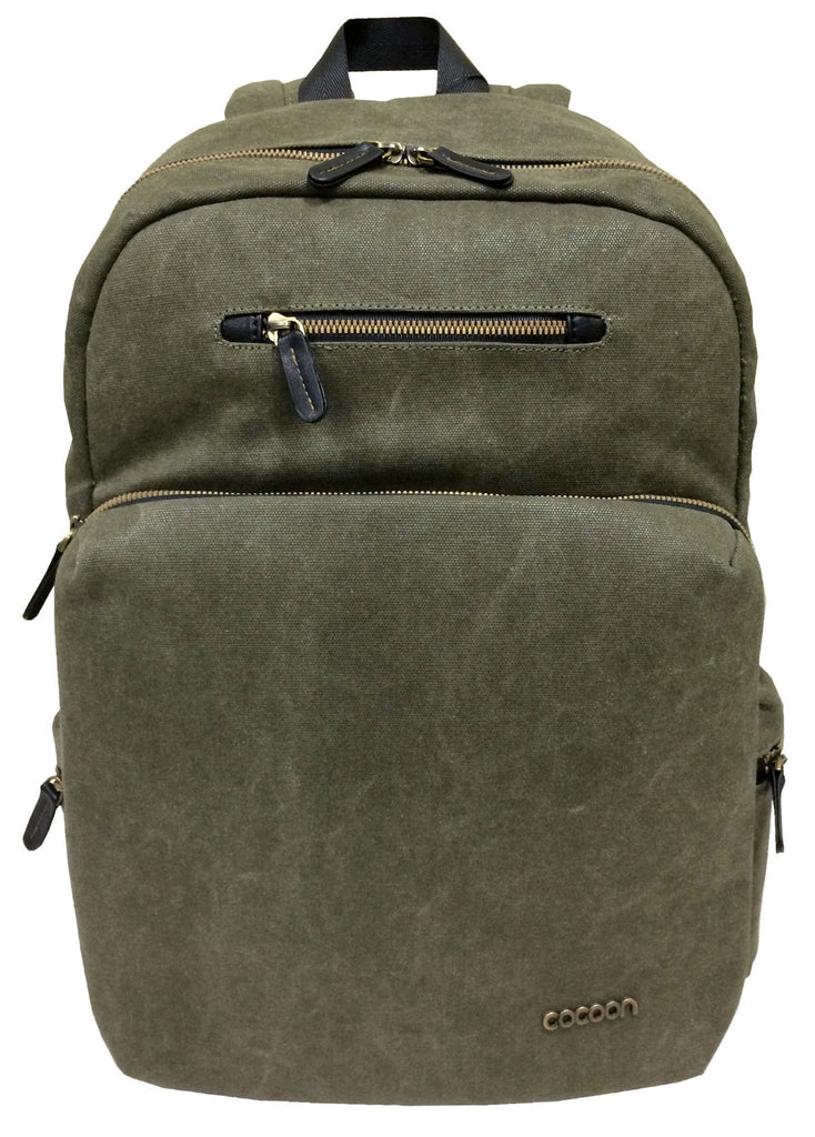 Cocoon Urban Adventure 16" Laptop Backpack- Military Green - Laptopbags.co.uk
