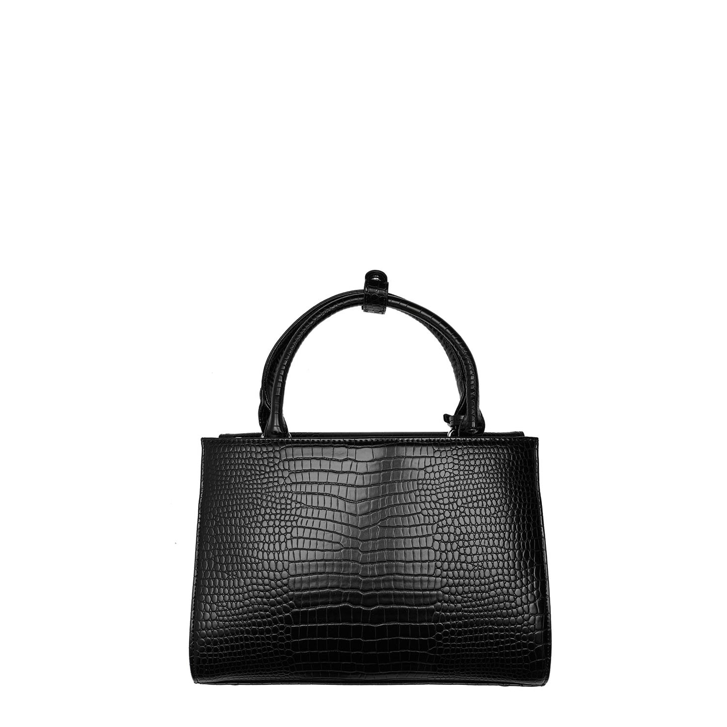 Tiny Tip Mock-Croc 10" Tablet Bag - Black - Laptopbags.co.uk