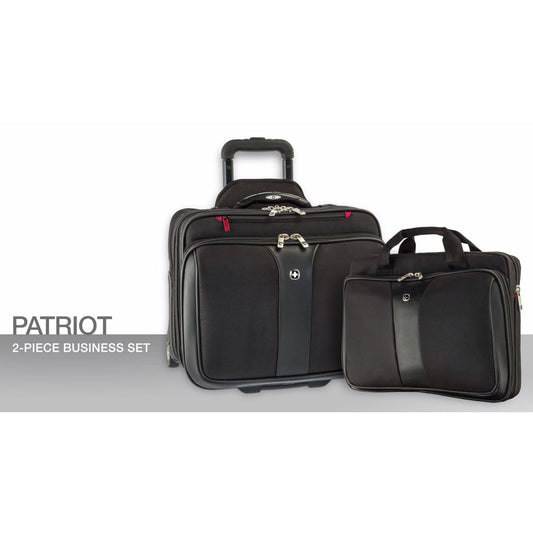 Wenger Patriot 17" Two Piece Wheeled Laptop Travel Set - Laptopbags.co.uk