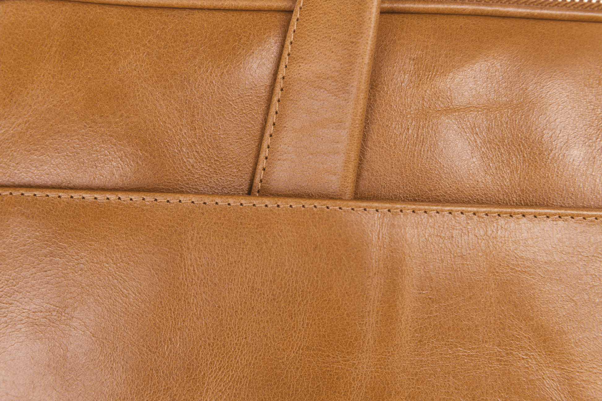 Leather Laptopcase Silkeborg for PC & MacBooks up to 15"- Tan - Laptopbags.co.uk