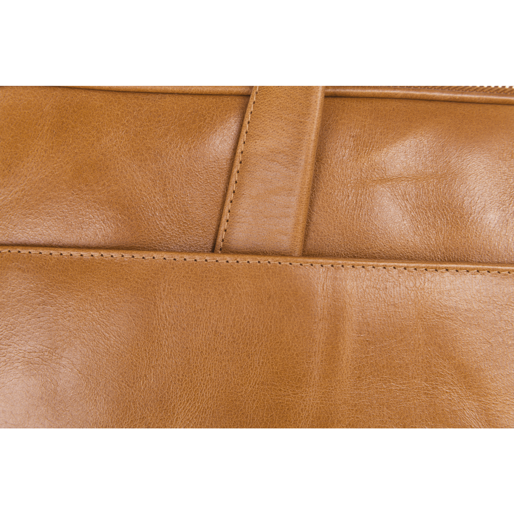 Slim Leather Laptopcase Silkeborg for PC & MacBooks up to 13"- Tan - Laptopbags.co.uk