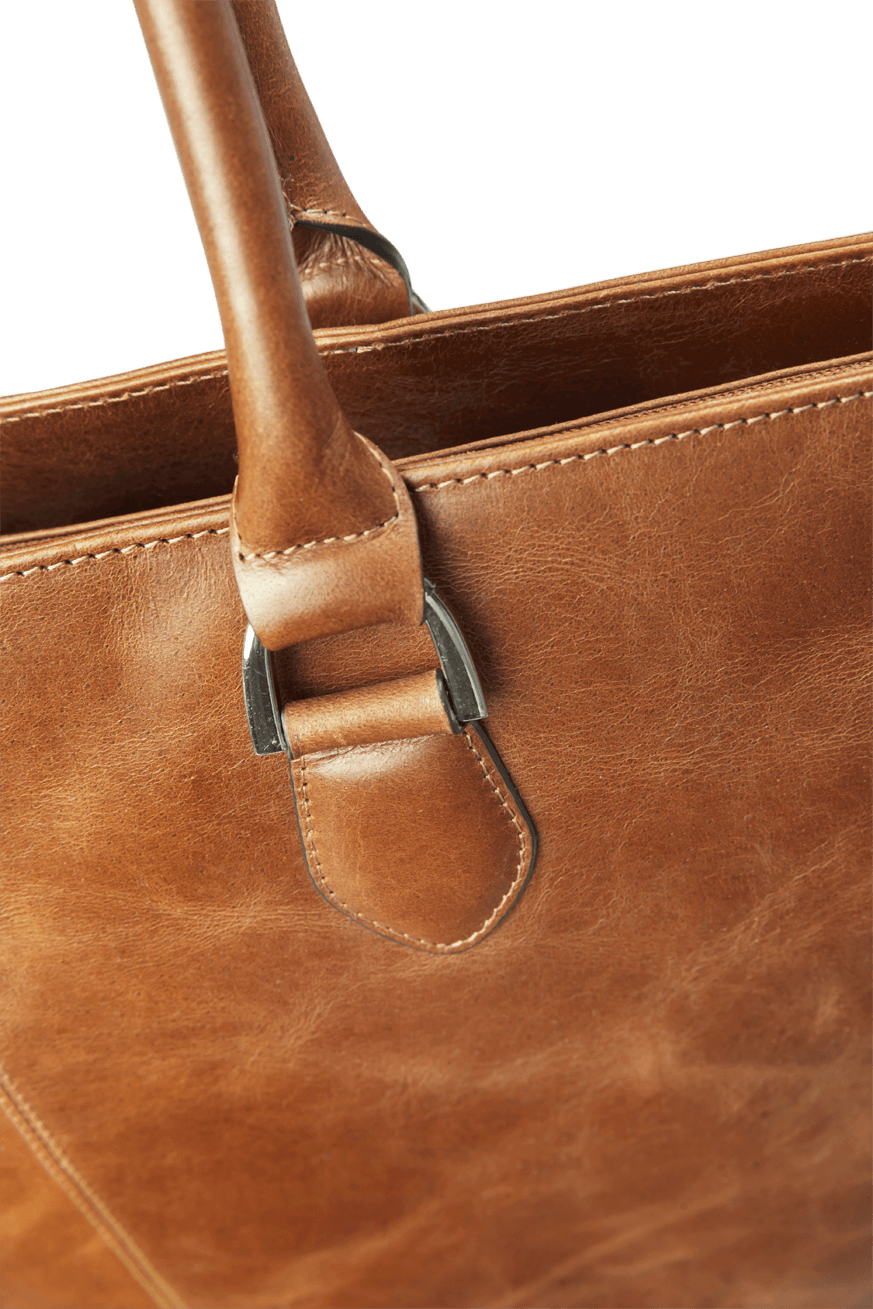Sophie Tan Leather Womens 15" Laptop Tote - Laptopbags.co.uk