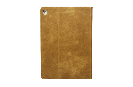 Copenhagen 2 -Leather  9.7" iPad Pro Folio Case- Tan - Laptopbags.co.uk