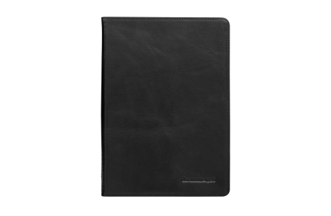 Copenhagen 2 -Leather 9.7" iPad Pro Folio Case - Black - Laptopbags.co.uk