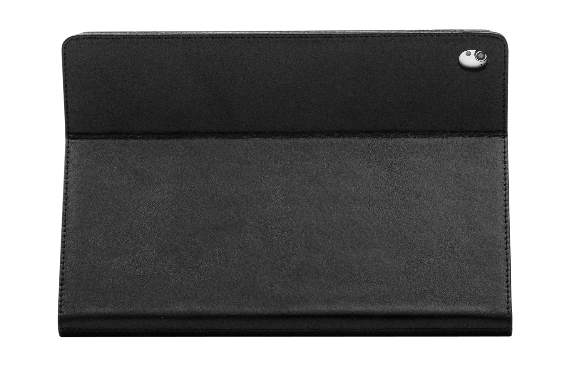 Copenhagen 2 -Leather 9.7" iPad Pro Folio Case - Black - Laptopbags.co.uk
