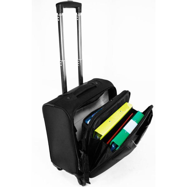4 Wheeled Mobile 15-16" Laptop/Tablet Business Trolley Case - Laptopbags.co.uk