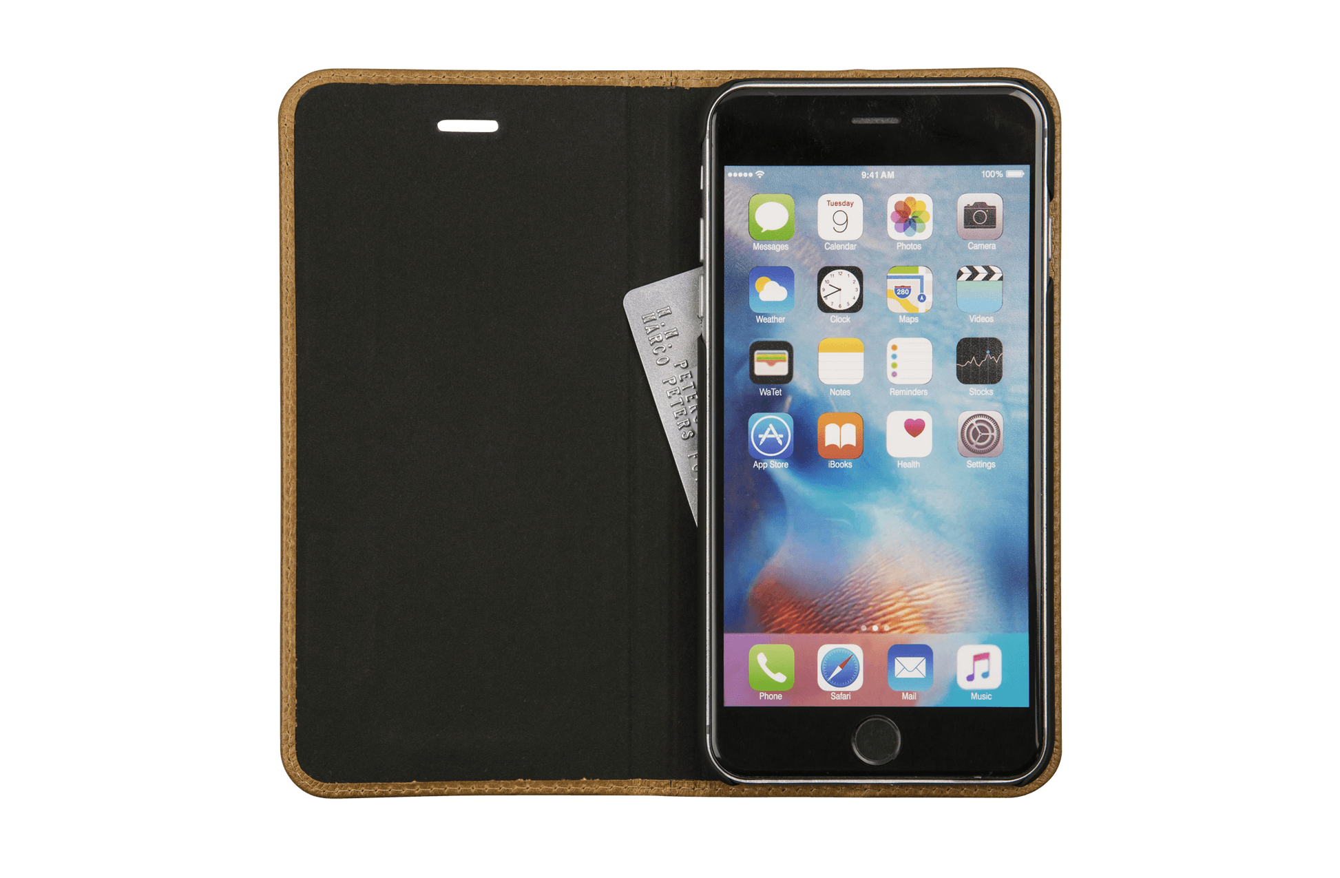 Frederiksberg 3 - iPhone 7 Slim Leather Case - Laptopbags.co.uk