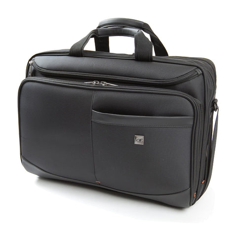 Gino Ferrari Metis 17" Laptop Business Briefcase - Laptopbags.co.uk