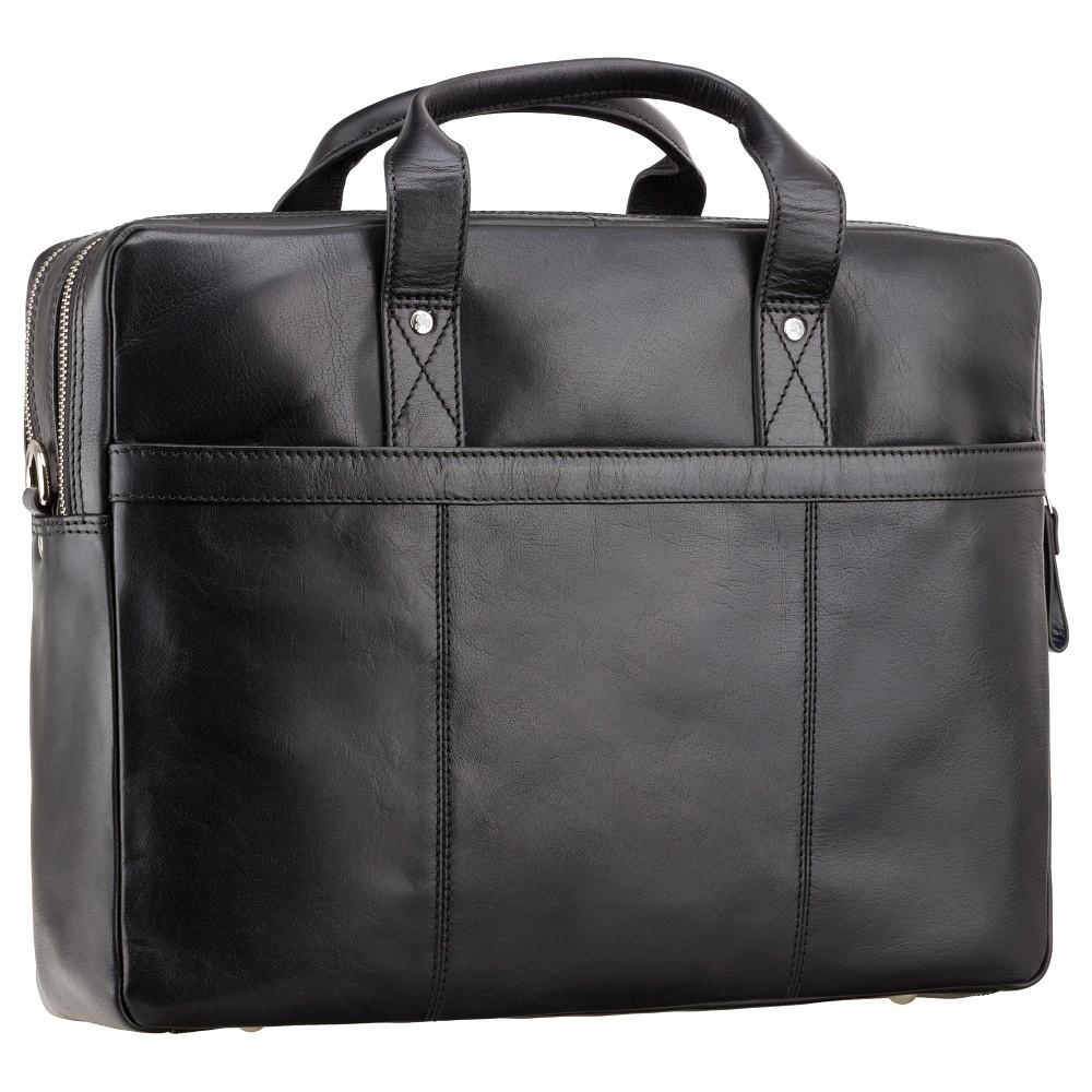 Anderson 15" Laptop Briefcase - Black - Laptopbags.co.uk
