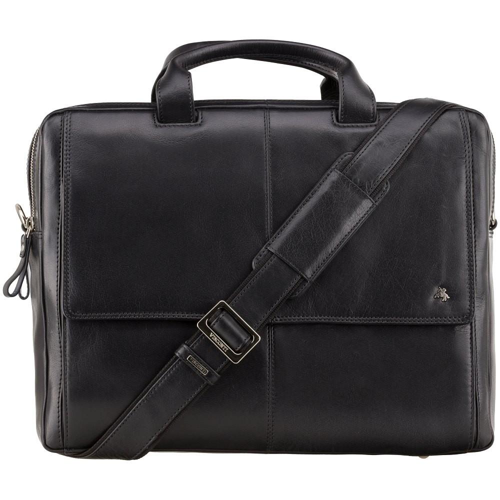 Anderson 15" Laptop Briefcase - Black - Laptopbags.co.uk