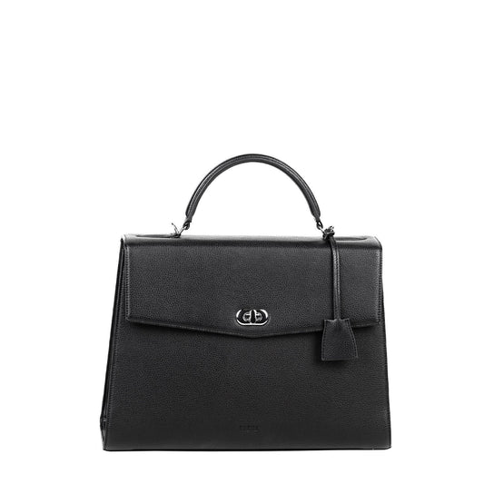 Audrey Black 13.3″ Womens Laptop Tote - Laptopbags.co.uk