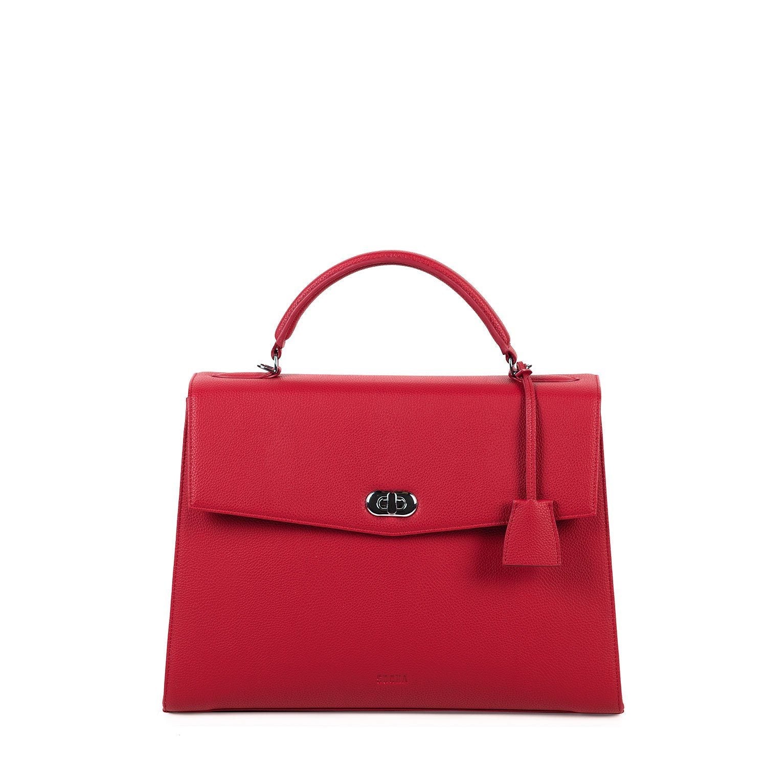 Audrey Cherry Red 13.3″ Womens Laptop Tote - Laptopbags.co.uk