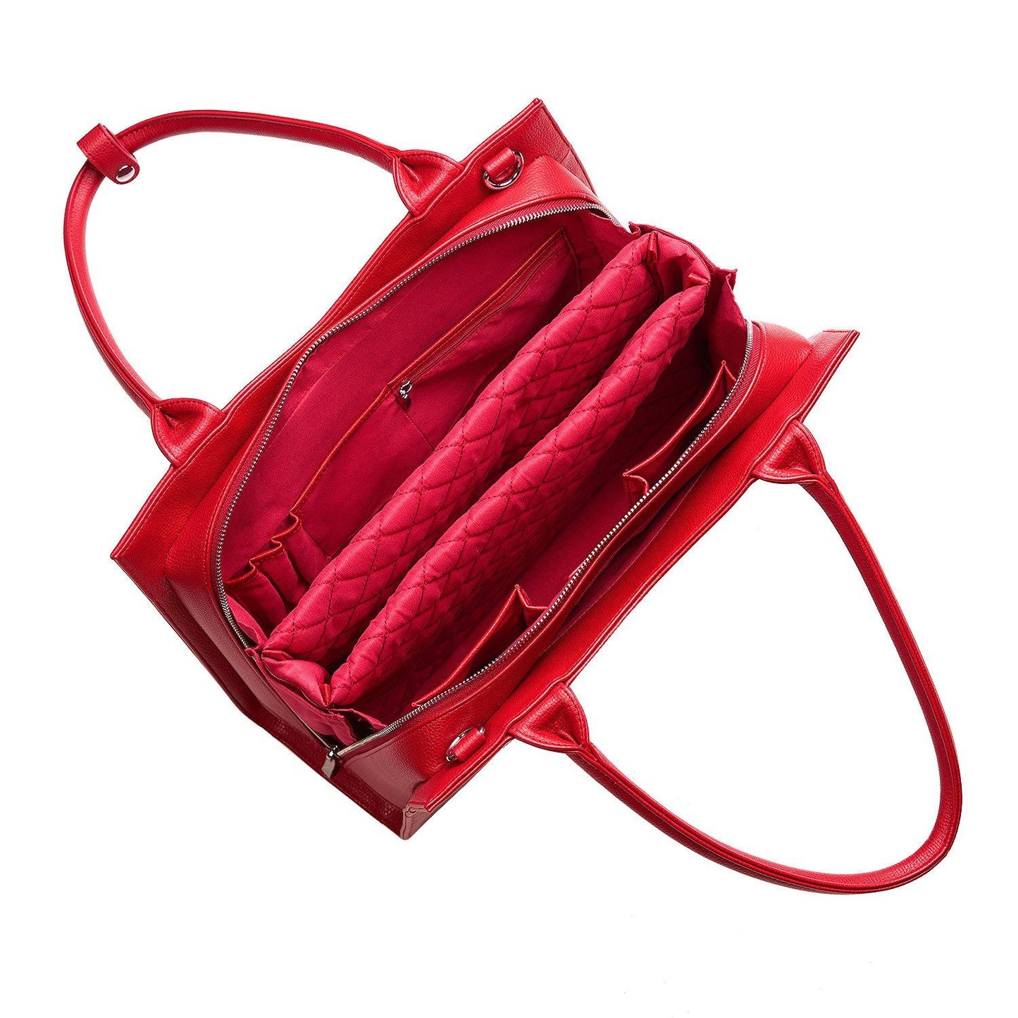 Cherry Red Midi 14″ Womens Laptop Tote - Laptopbags.co.uk