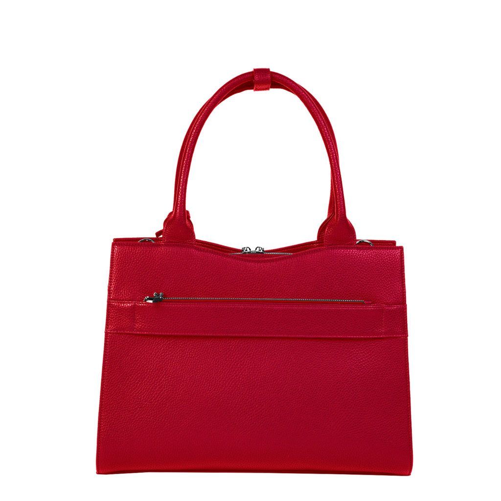 Cherry Red Midi 14″ Womens Laptop Tote - Laptopbags.co.uk