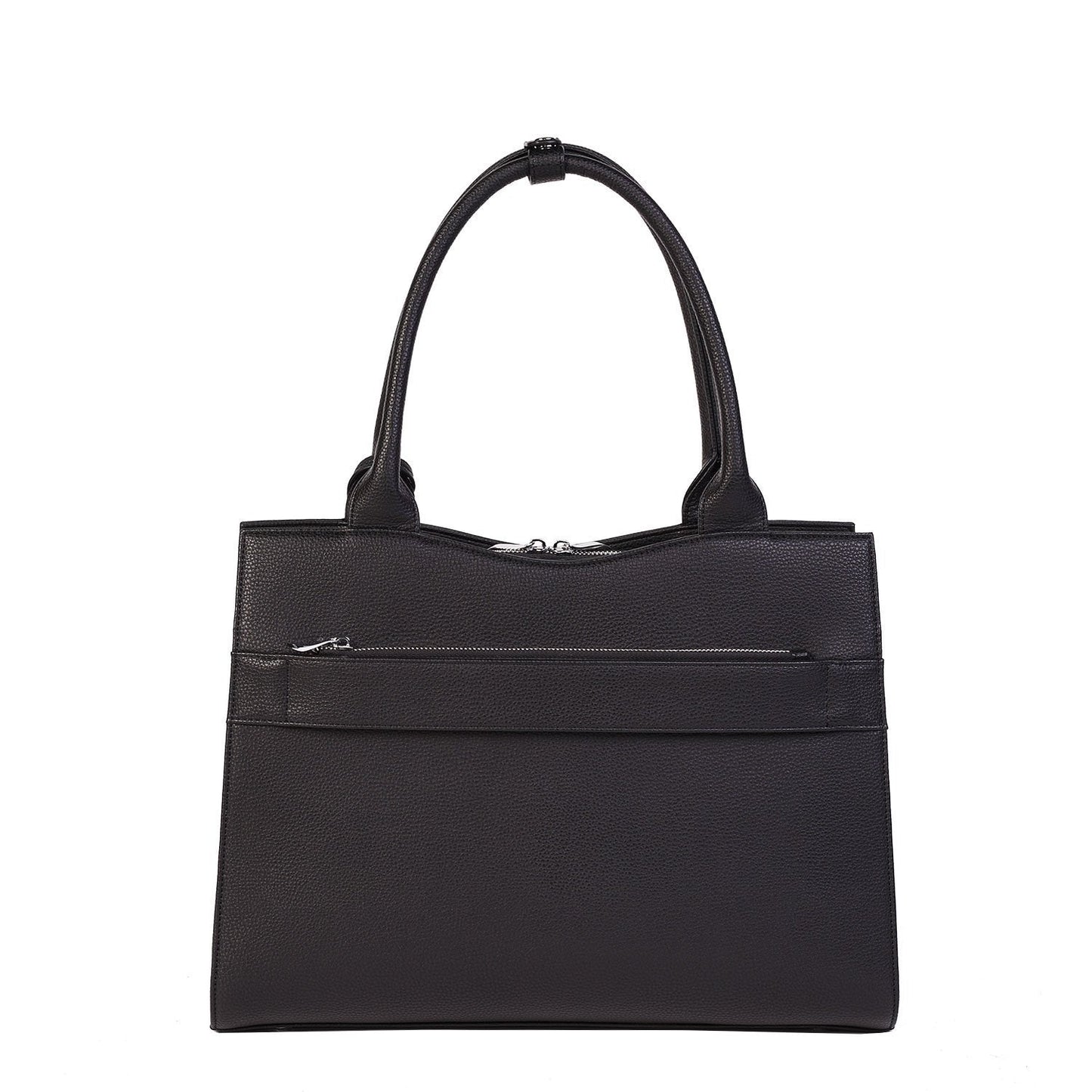 Deep Black Midi 14″ Womens Laptop Tote - Laptopbags.co.uk