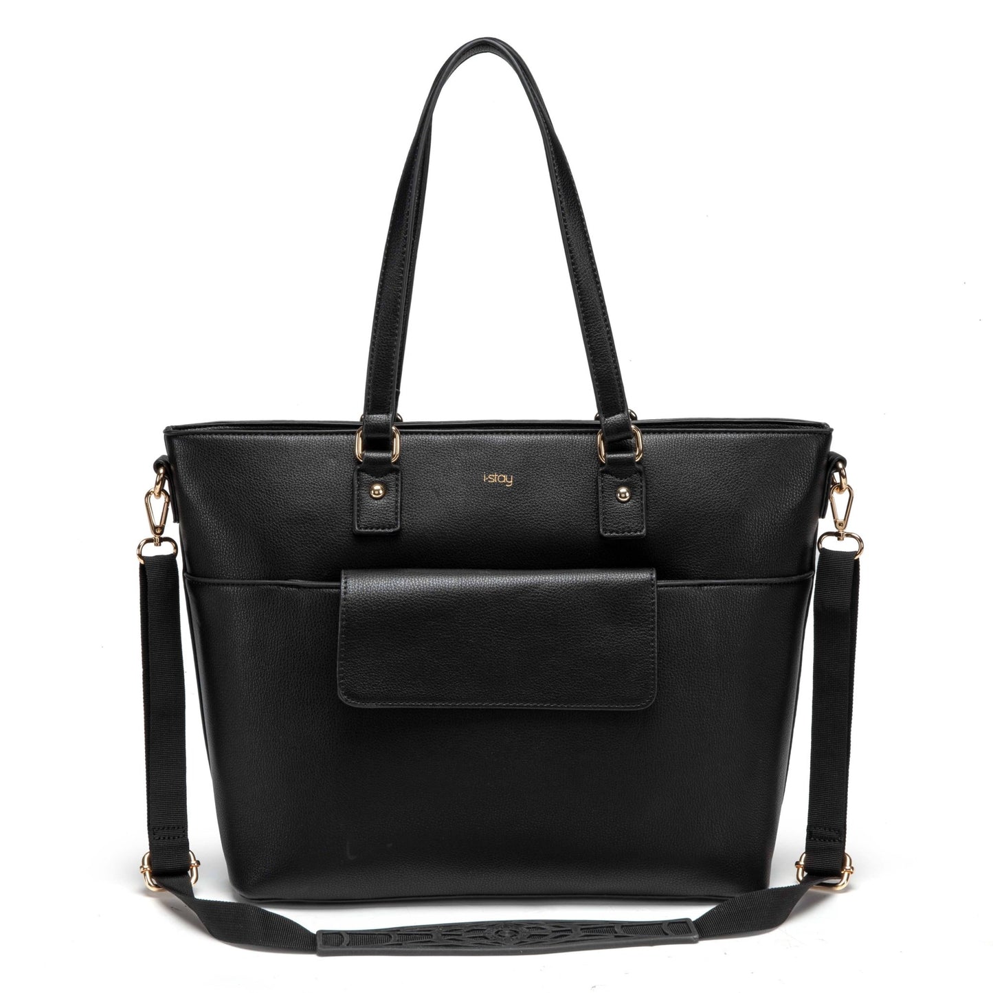 i - stay 13.3" Womens Laptop - Tablet Tote Bag with Accessory Bags - Black - Laptopbags.co.uk