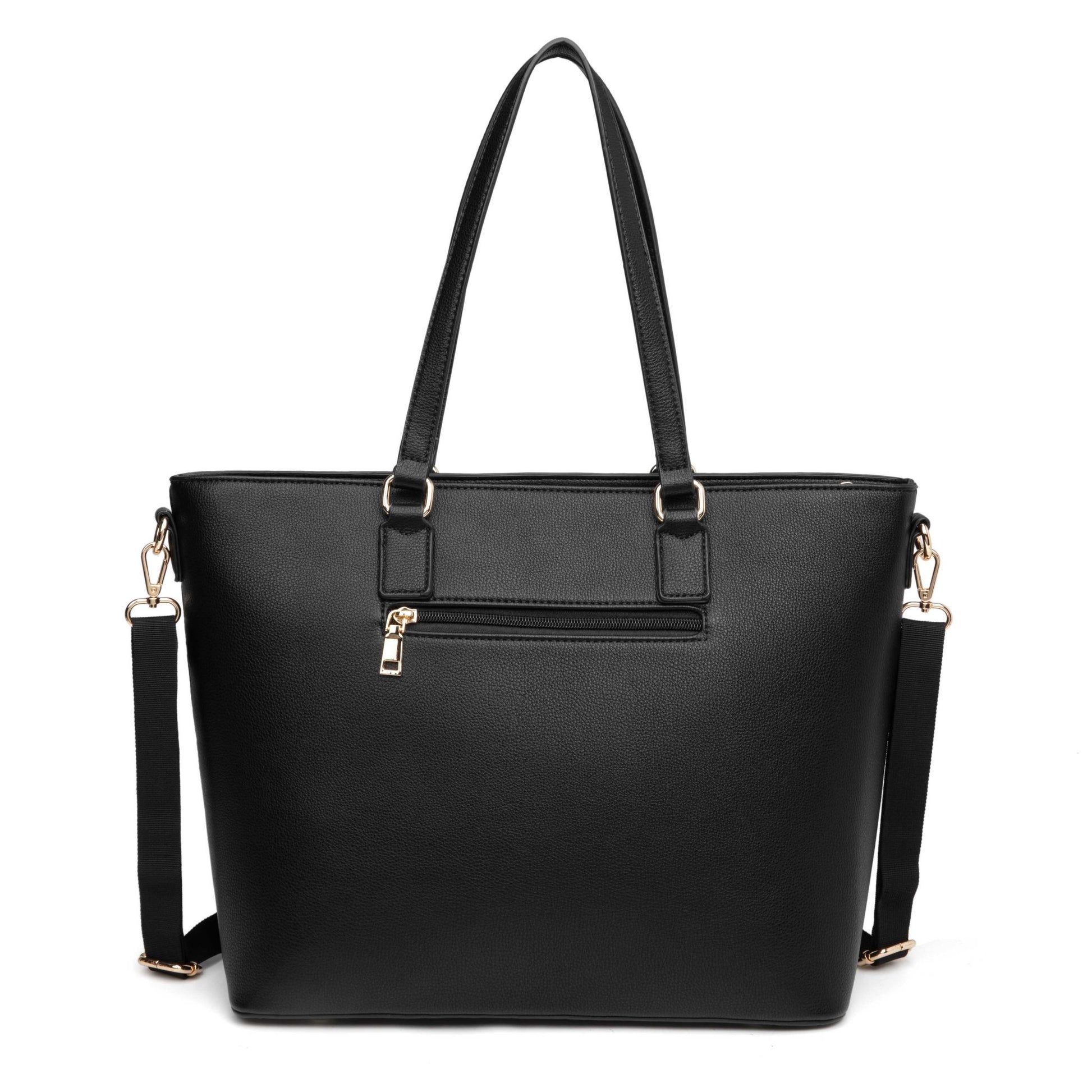 i - stay 13.3" Womens Laptop - Tablet Tote Bag with Accessory Bags - Black - Laptopbags.co.uk