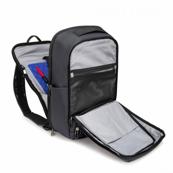 i - stay 15.6” Anti - theft Laptop - Tablet Overnight Backpack - Navy - Laptopbags.co.uk