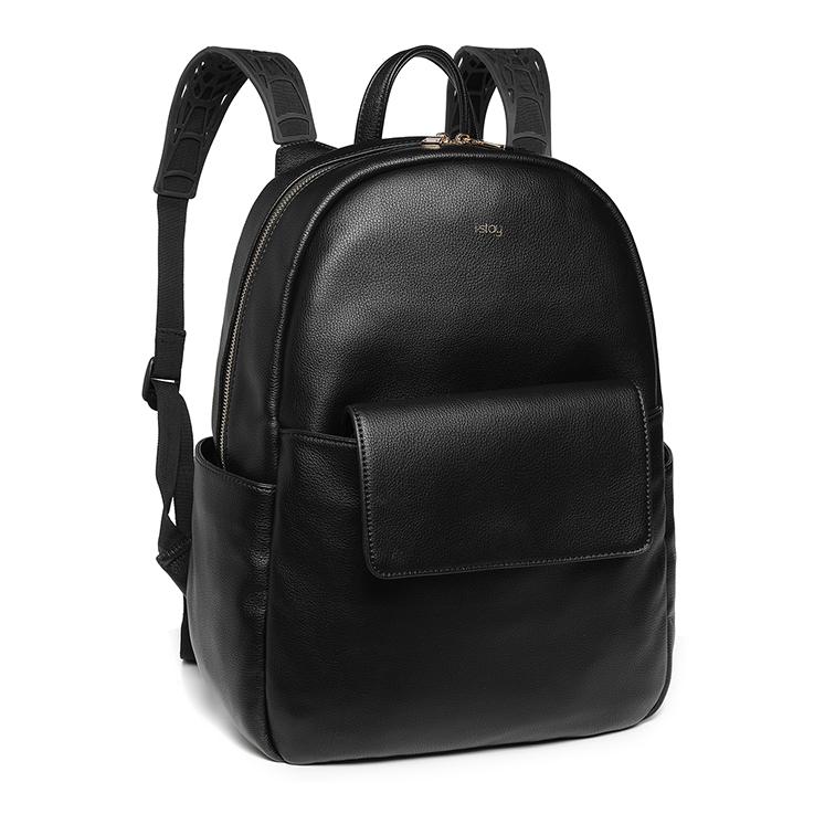 i-stay 13.3" Womens Laptop - Tablet Backpack with Clutch Bag - Black - Laptopbags.co.uk