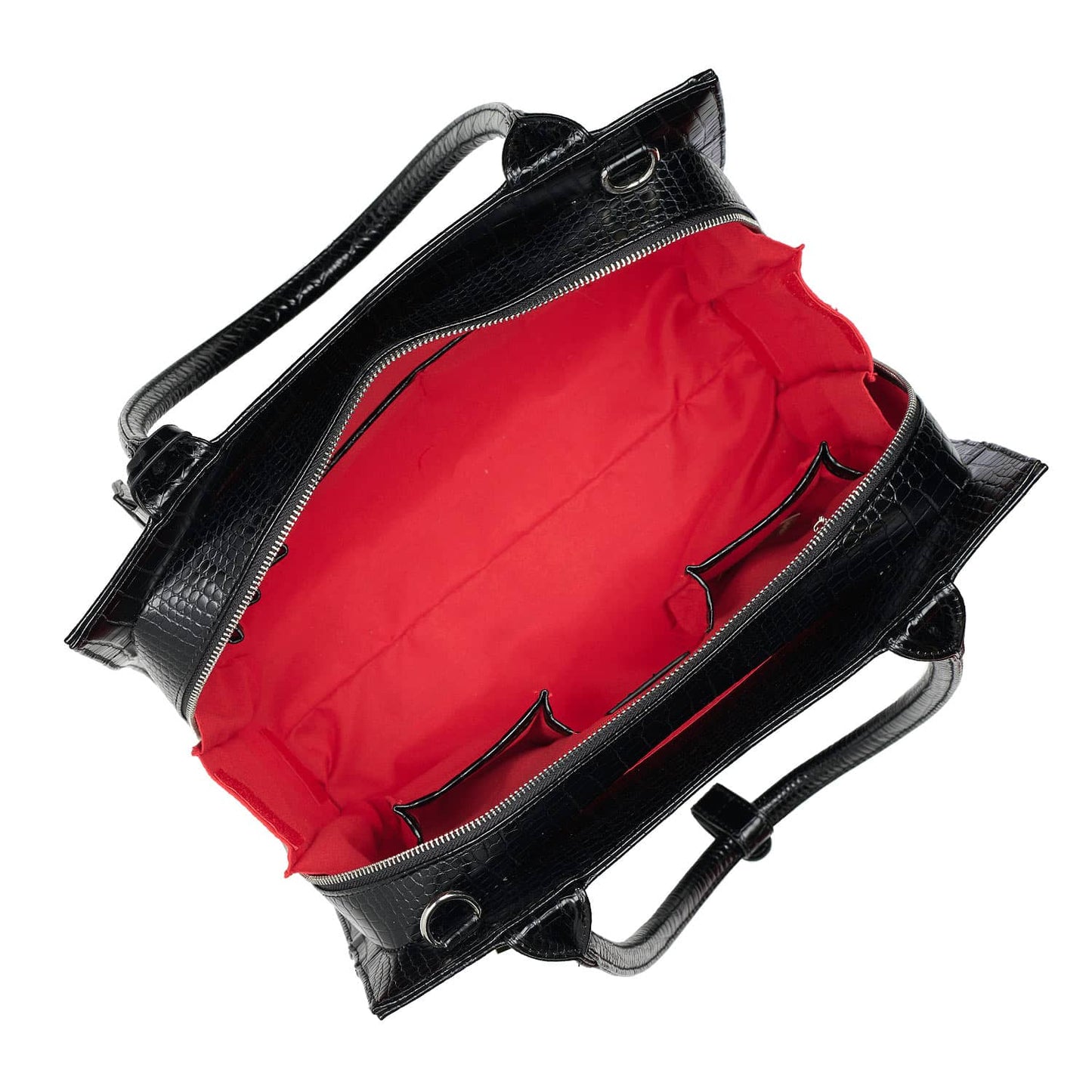 Mock Croc Midi 14″Womens Laptop Tote - Laptopbags.co.uk