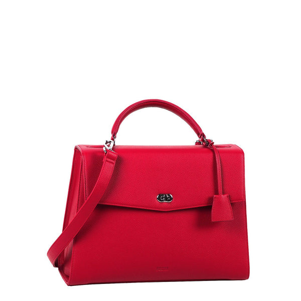 Audrey Cherry Red 13.3″ Womens Laptop Tote - Laptopbags.co.uk