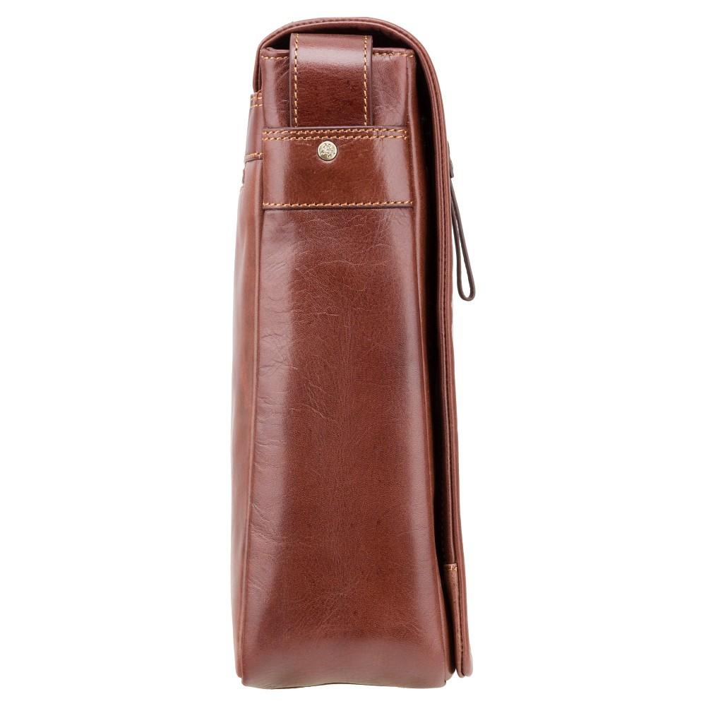 Visconti Enzo 15.6" Leather Laptop Messenger Bag - Laptopbags.co.uk